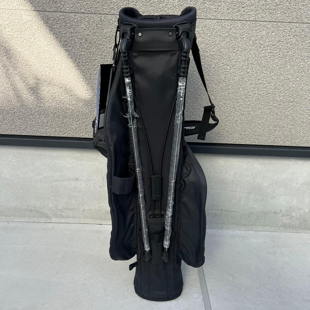 TITLEIST タイトリスト　キャディバッグ 未使用　ブラック　ナイロン　黒