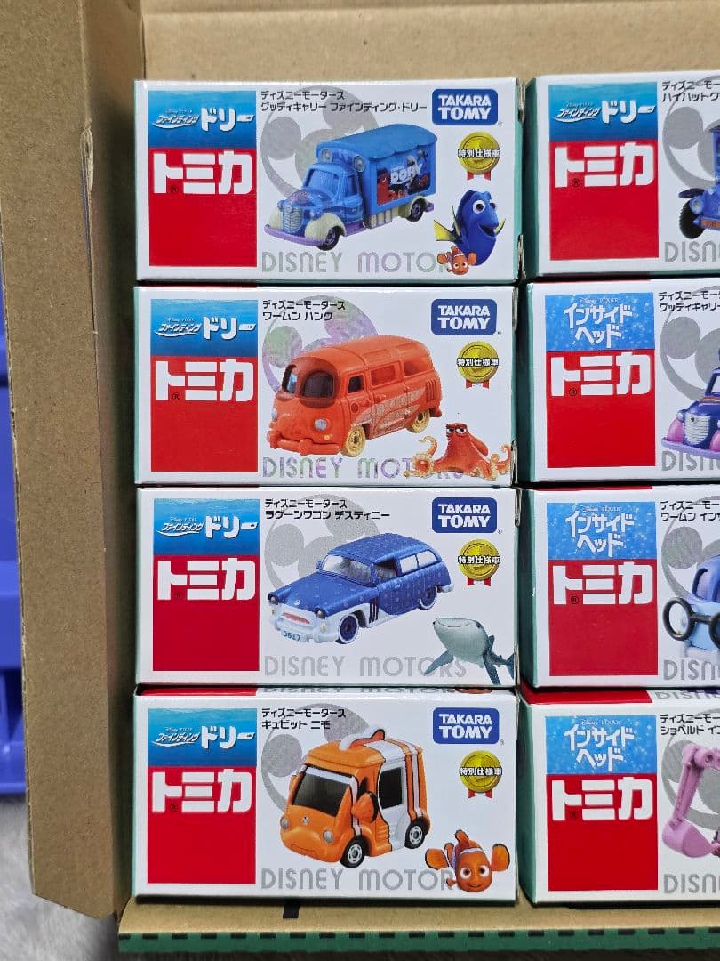 トミカ　ディズニーモータース トミカ 12個セット