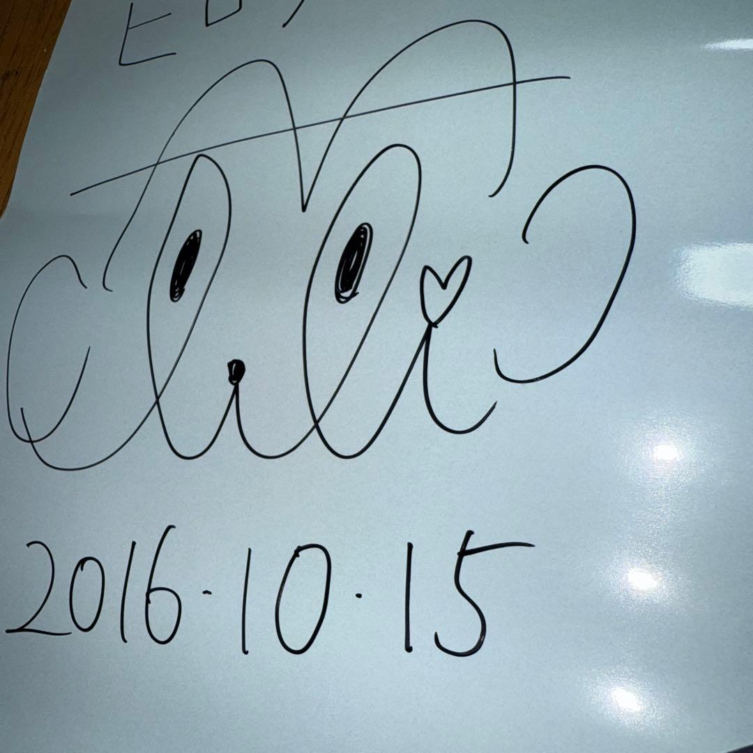 ♢ 直筆サイン入り 相羽あいな 夢のヒカリ君のミライ B2 告知ポスター