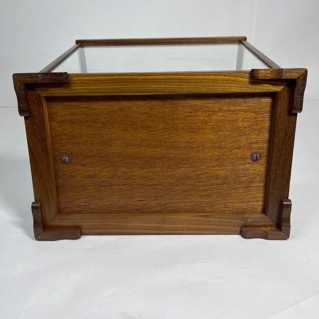 銀製 刻印 宝船 総重量 約2760g 置物 ガラスケース付