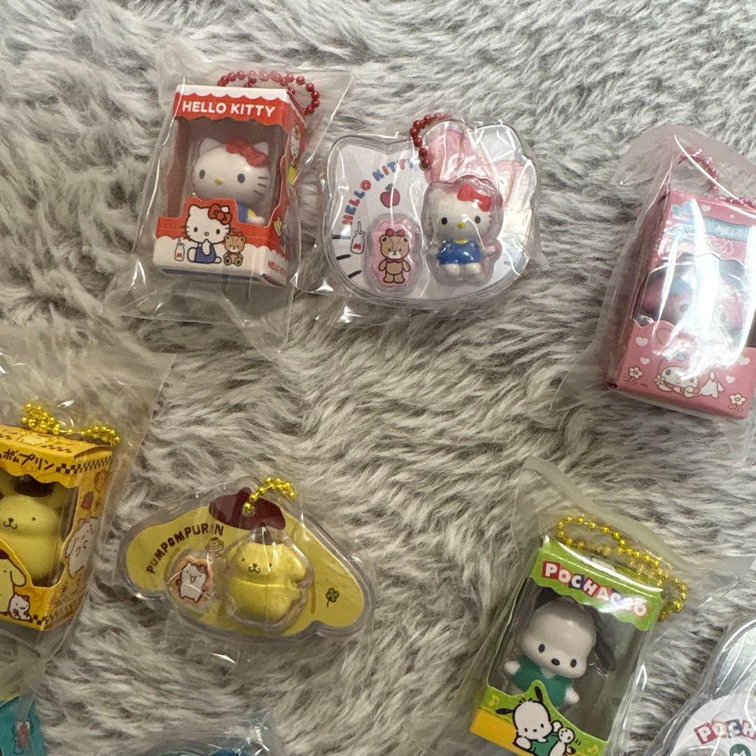 サンリオキャラクターズ パッケージチャーム チョコボックス 22個セット