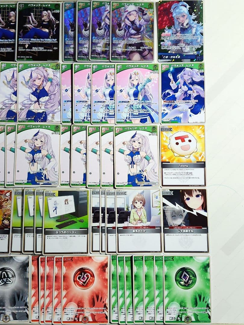 レイネ、宝鐘マリン　ホロカデッキパーツ