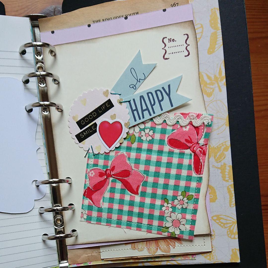 @Amimi♪ジャンクジャーナル風☆Bee&butterfly