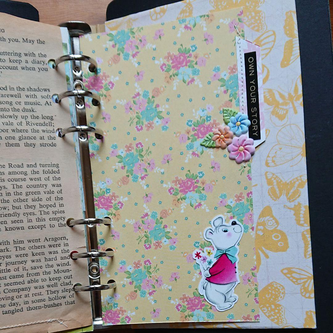 @Amimi♪ジャンクジャーナル風☆Bee&butterfly