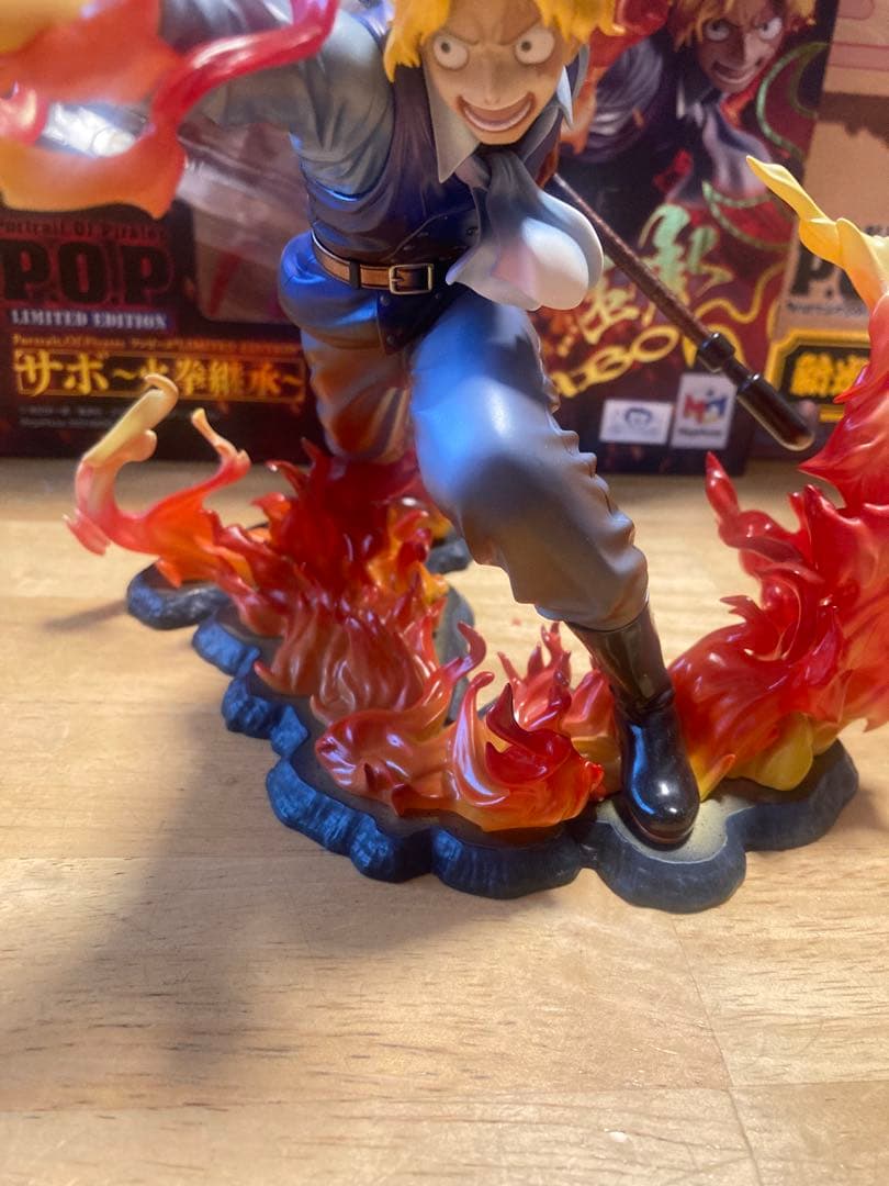 【美品】ワンピース POP エース15th LIMITED サボ　火拳継承