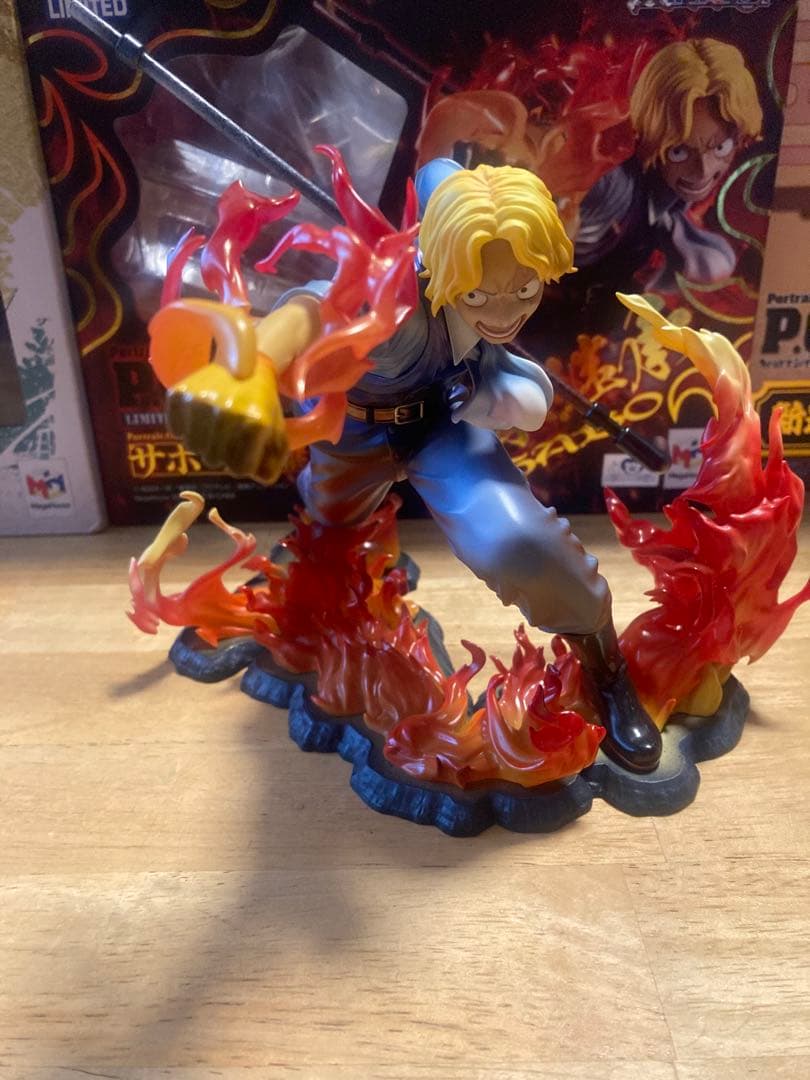 【美品】ワンピース POP エース15th LIMITED サボ　火拳継承