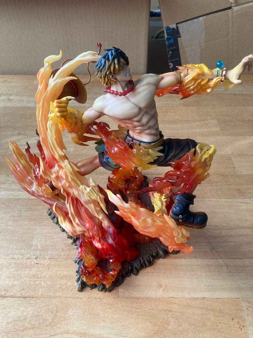 【美品】ワンピース POP エース15th LIMITED サボ　火拳継承