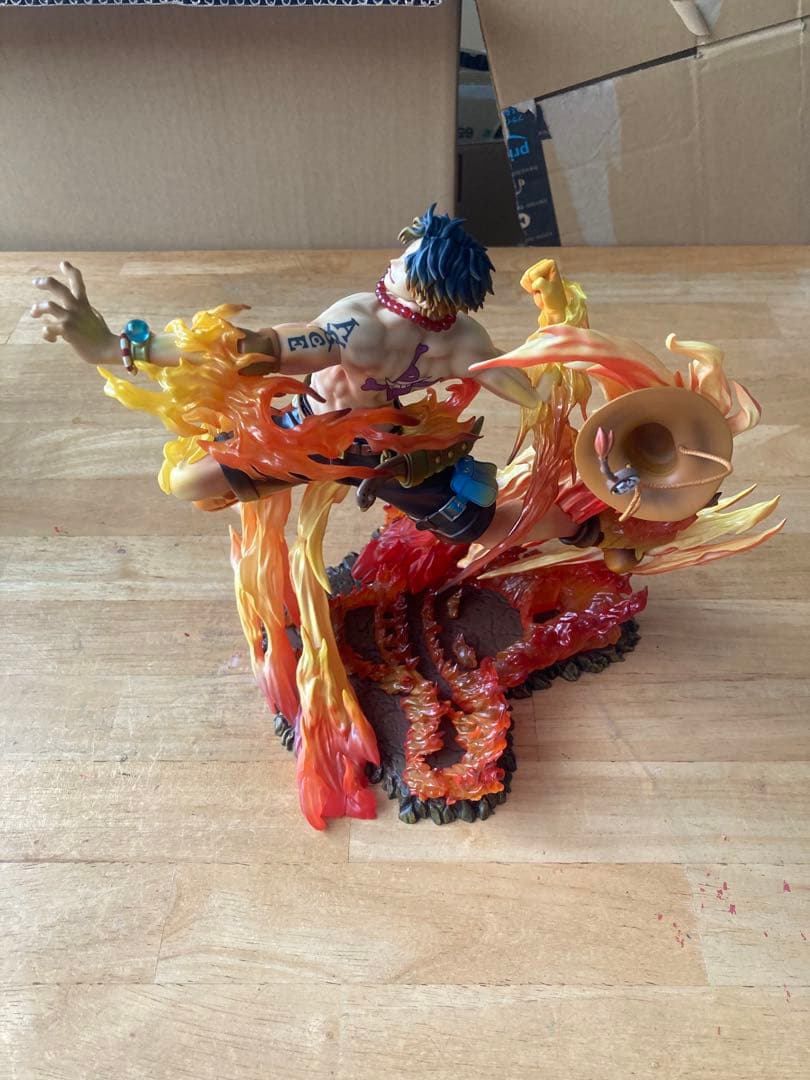 【美品】ワンピース POP エース15th LIMITED サボ　火拳継承