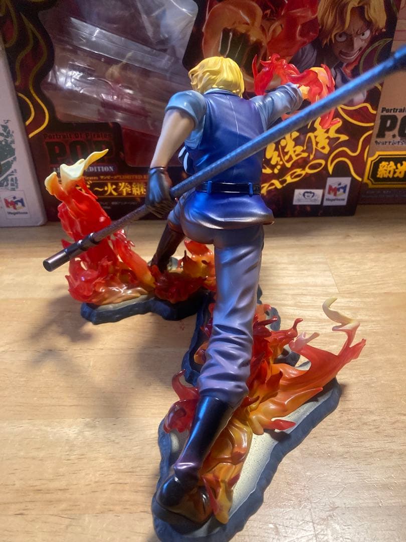 【美品】ワンピース POP エース15th LIMITED サボ　火拳継承