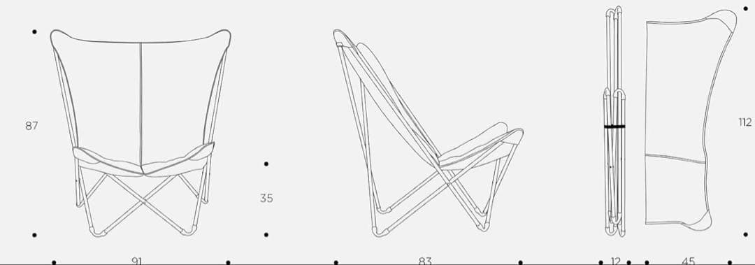 Lafuma アウトドアチェア POP UP XL アイボリー