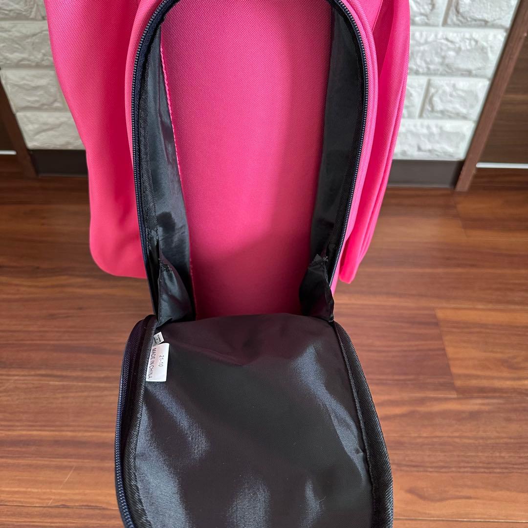 美品 ルコック スポルティフ QQCTJJ05 ピンク キャディバッグ