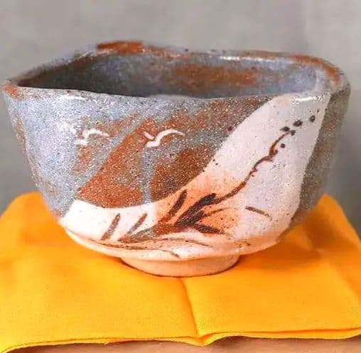 鼡志野 抹茶茶碗 林英仁 鼠志野 美濃焼