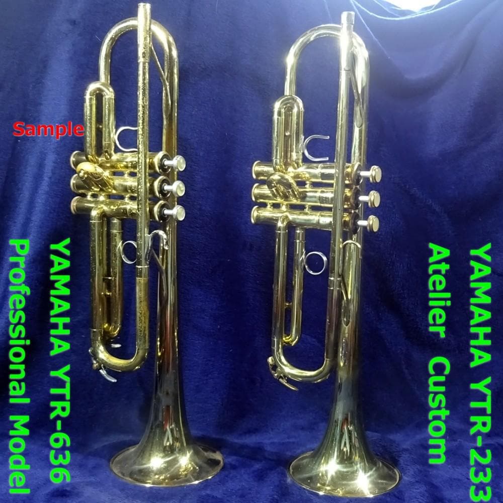 虎牙　YAMAHA YTR-233 リバースモデル 支柱追加