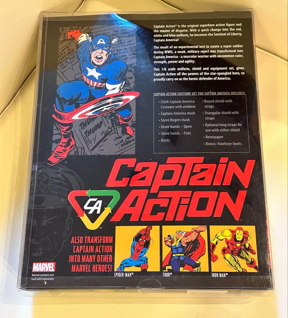 絶版品　キャプテンアクション　1/6 コスチューム　　　　　キャプテンアメリカ