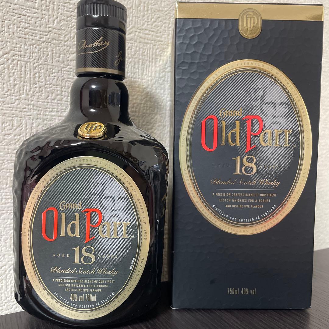 ウイスキー Grand Old Parr 18 750ml 40%