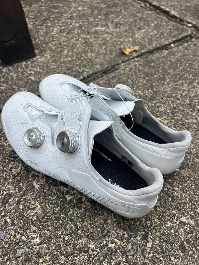 S-Works 自転車シューズ EU 40 ホワイト　ares2 アーレス