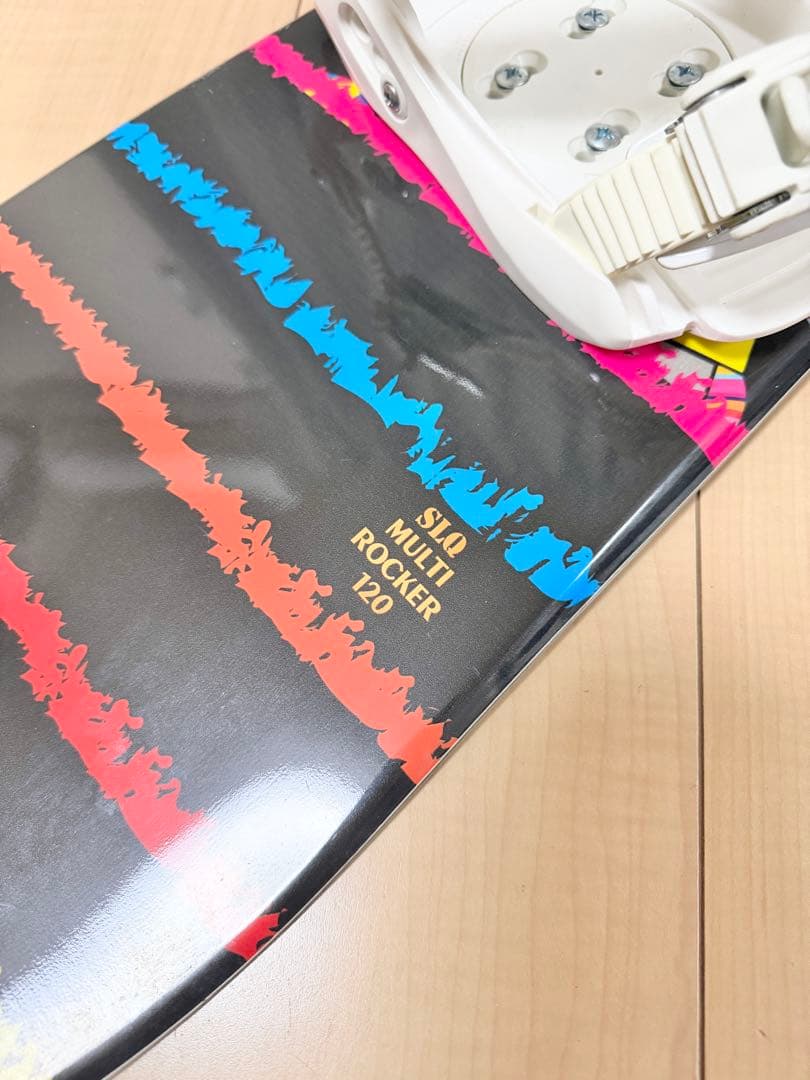 SLQ キッズ スノーボード 2点セット 120cm ビンディング セット