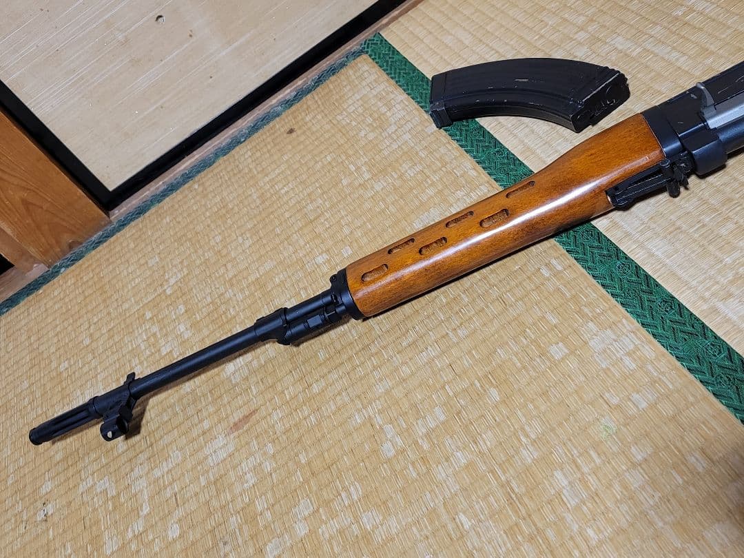 東京マルイ AK47 スタンダード電動ガン ドラグノフ風外装カスタム