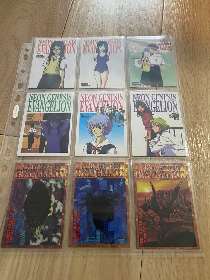 エヴァンゲリオン カードダスマスターズ カルビー カード まとめて