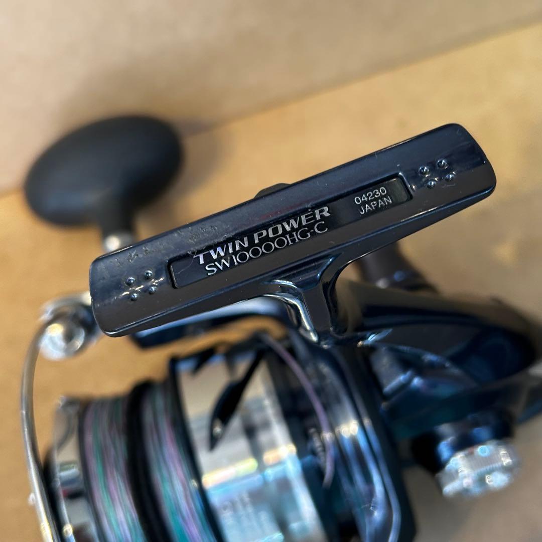 シマノ 21 ツインパワー SW 10000HG スピニングリール