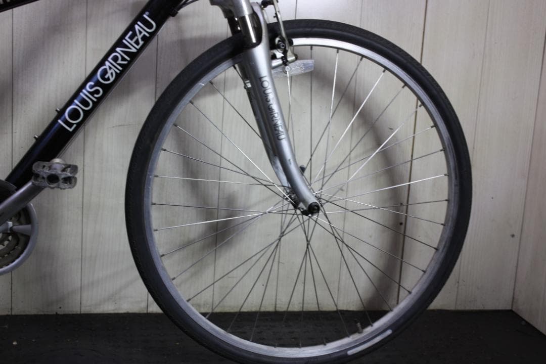 ルイガノ LGS-TR1 700C アルミ シマノ24速 420mm 黒