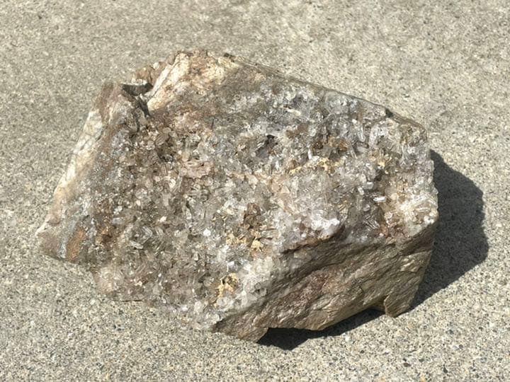 奈良県吉野郡天川村産•水晶群晶