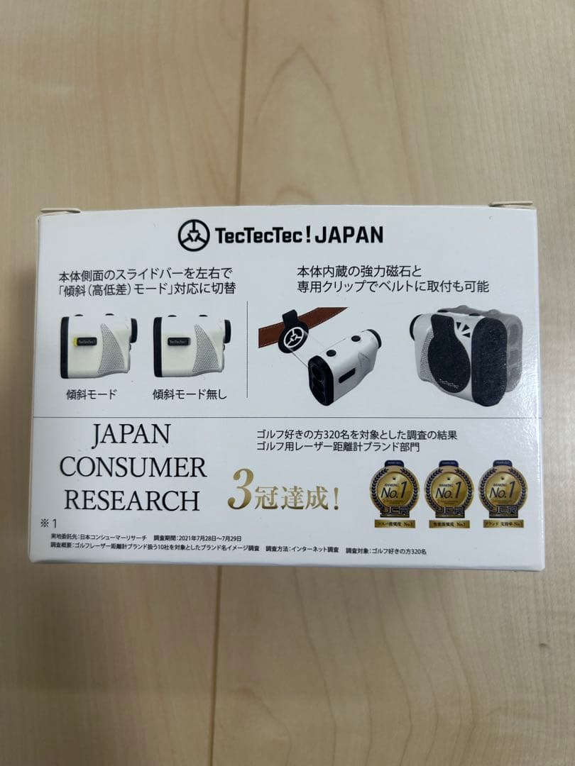 TecTecTec! Mini+ｍゴルフ用距離計　美品