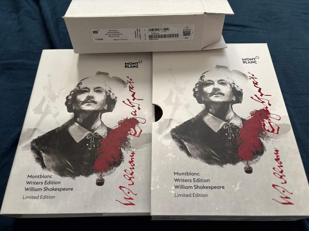 モンブラン銀座本店　箱　万年筆