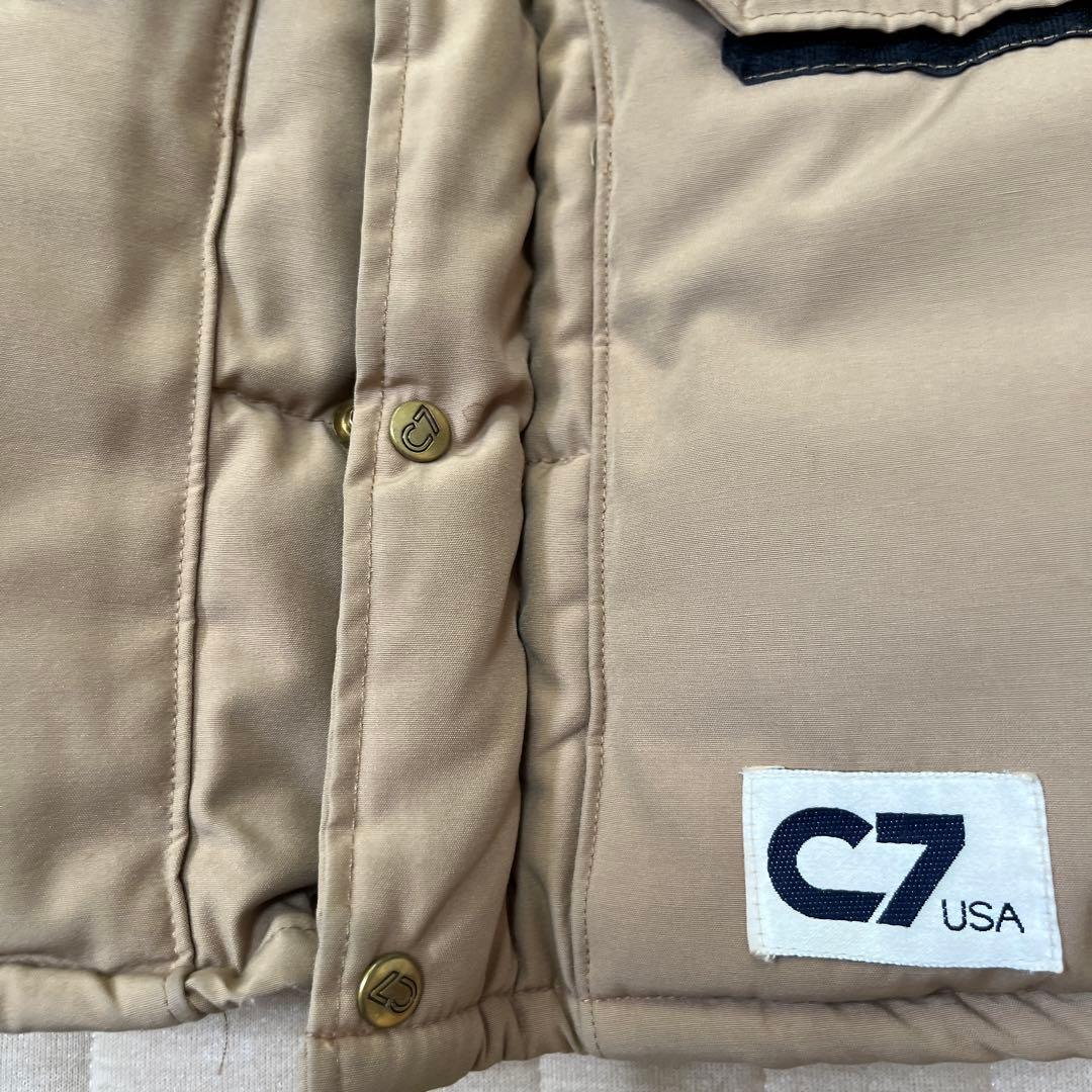 ヴィンテージキャンプ7ダウンジャケット