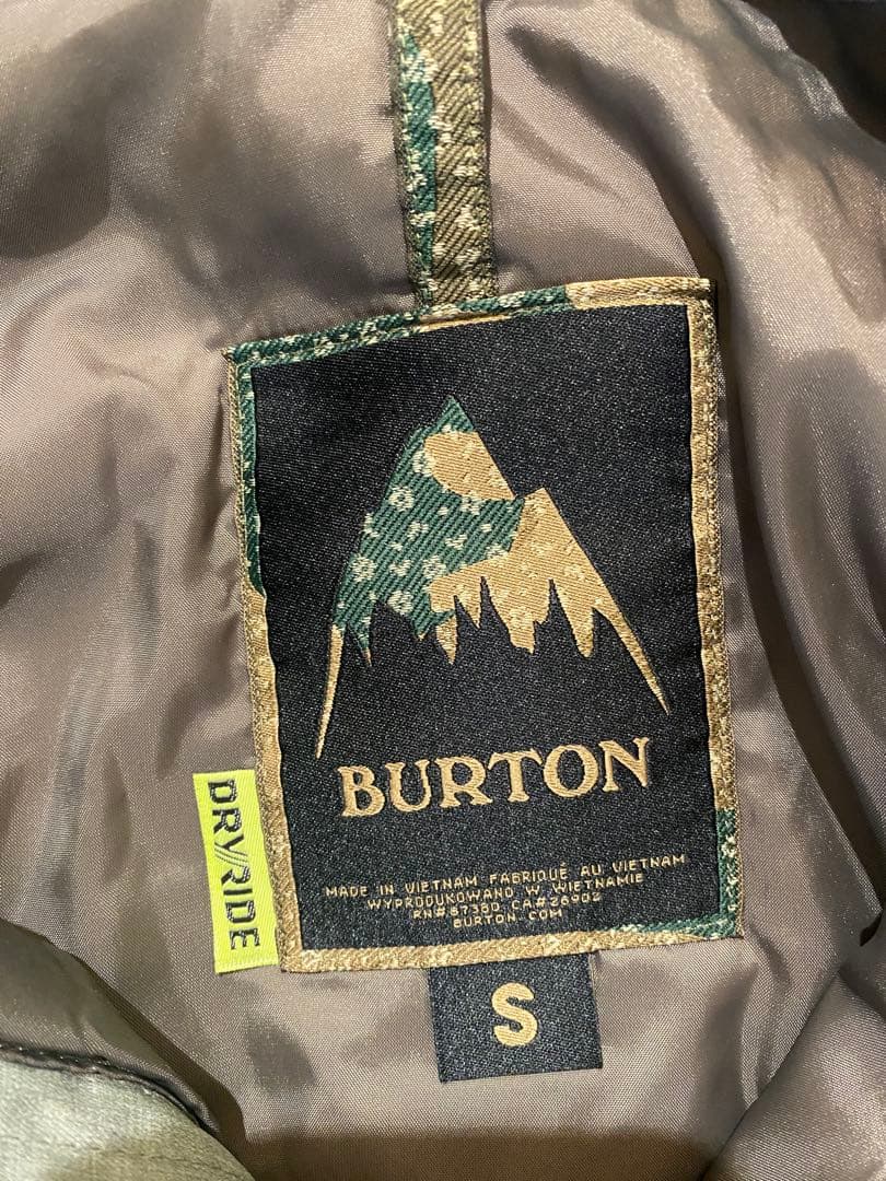 【くま子】Burton スノーボードウェア M/Sサイズ　バートン