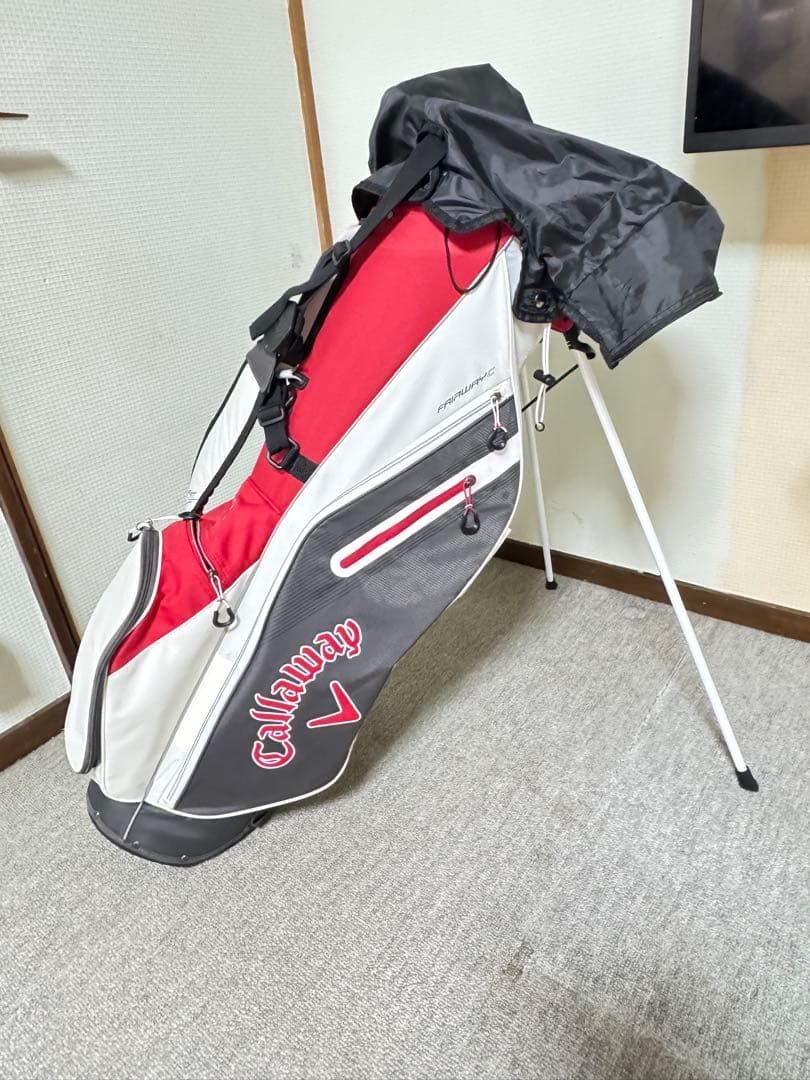 キャロウェイ Fairway C スタンドバッグ カーディナルレッド