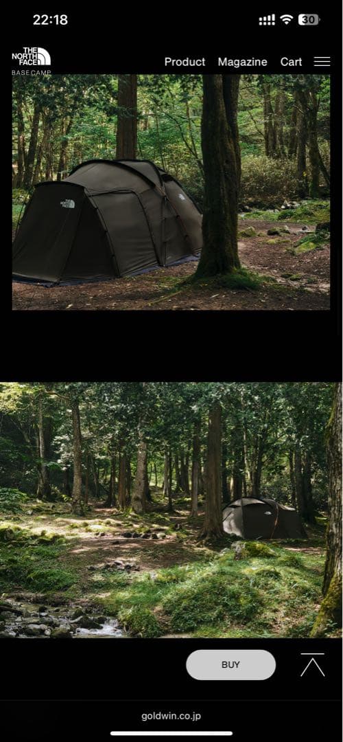 Lander 6 テント 6人用 ダークグリーン