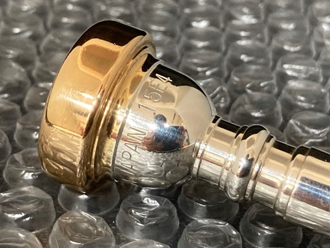 YAMAHA 15E4 ロータリートランペット用マウスピース　ピンクゴールド