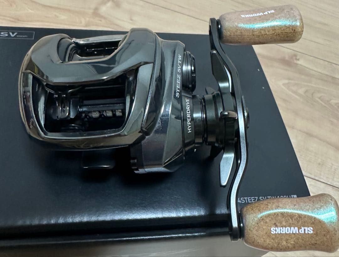 ダイワ　24 スティーズ SV TW 100HL コルクノブ交換　おまけ付き