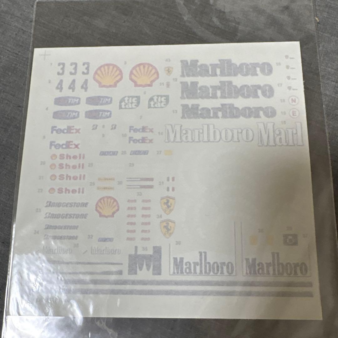 スタジオ27 1/20 レジンキット　フェラーリ　F1-2000 未組立