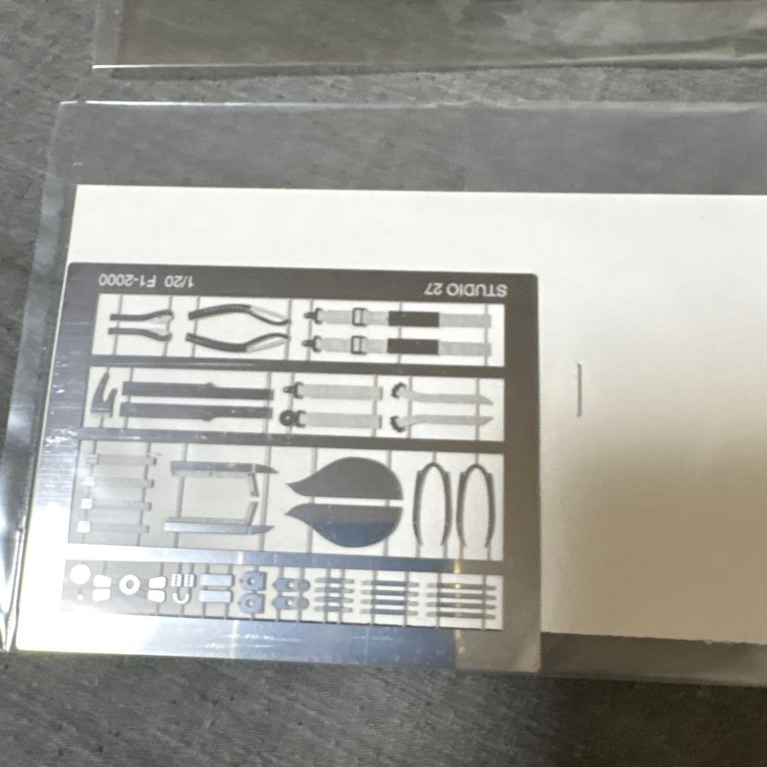 スタジオ27 1/20 レジンキット　フェラーリ　F1-2000 未組立