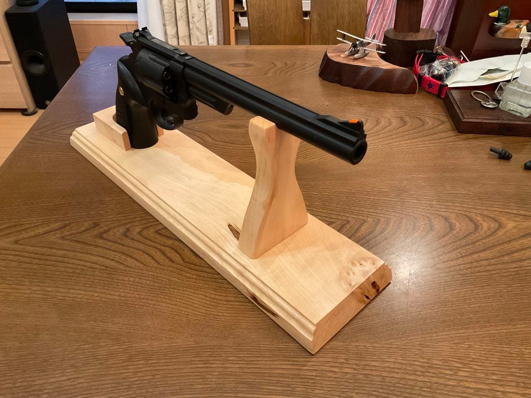 S & W44Magnum(クラウンモデル)用Gun Stand ガンスタンド