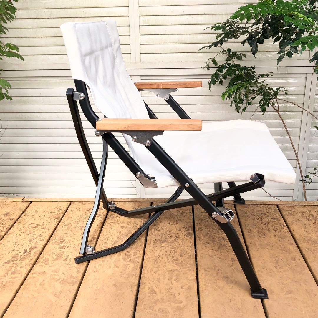 未使用  peak ローチェア ショート アイボリー LV-093IV