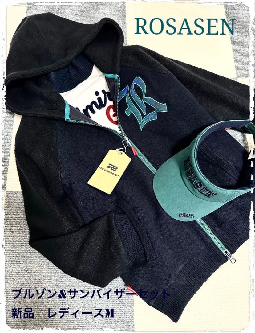 ロサーセン　ブリーフィング　パーリーゲイツ　ゴルフ　セットアップ　新品　ブルゾン