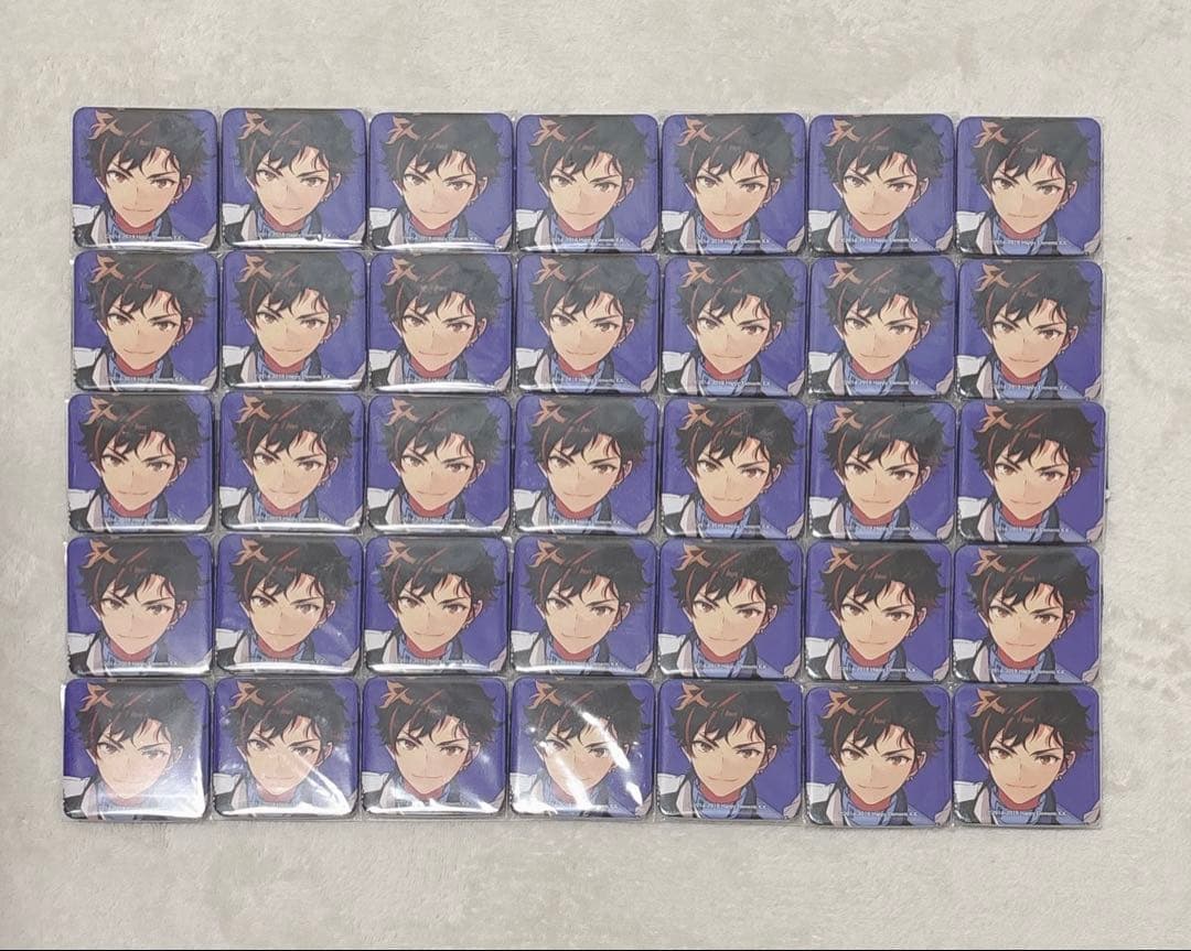 あんスタ 南雲鉄虎 アルバム スクエア缶バッジ