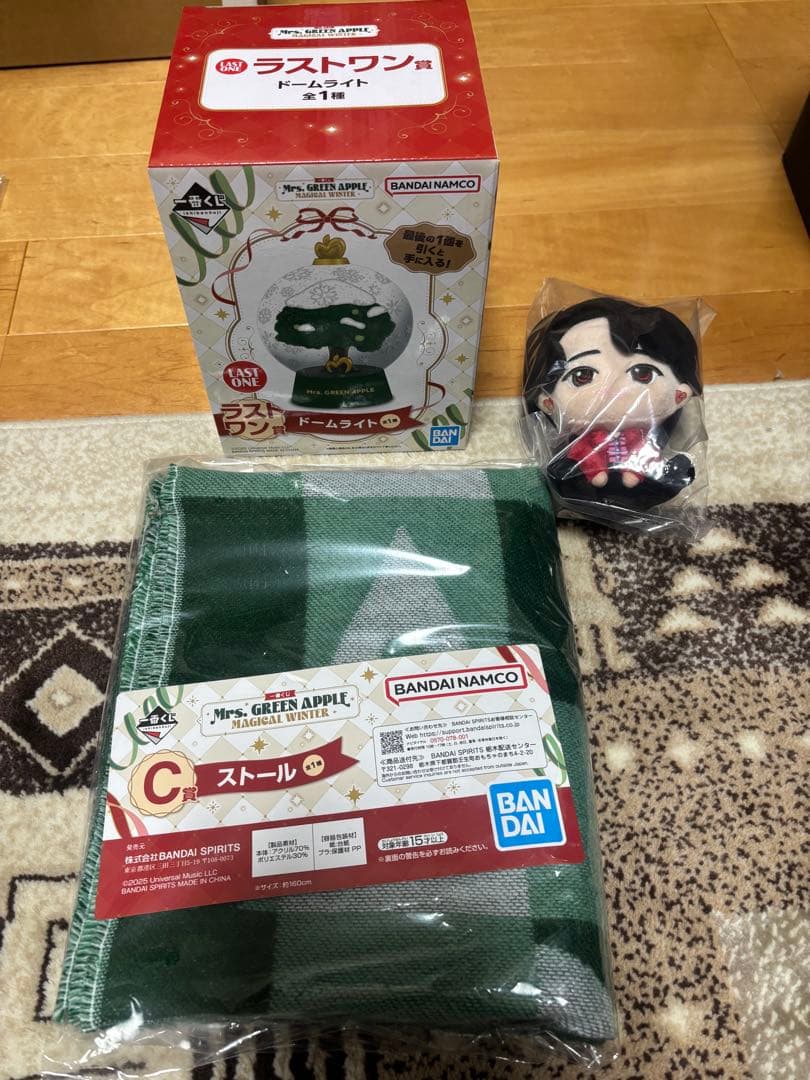 ゆ*の様 一番くじ Mrs. GREEN APPLE A賞・C賞・ラストワンセッ