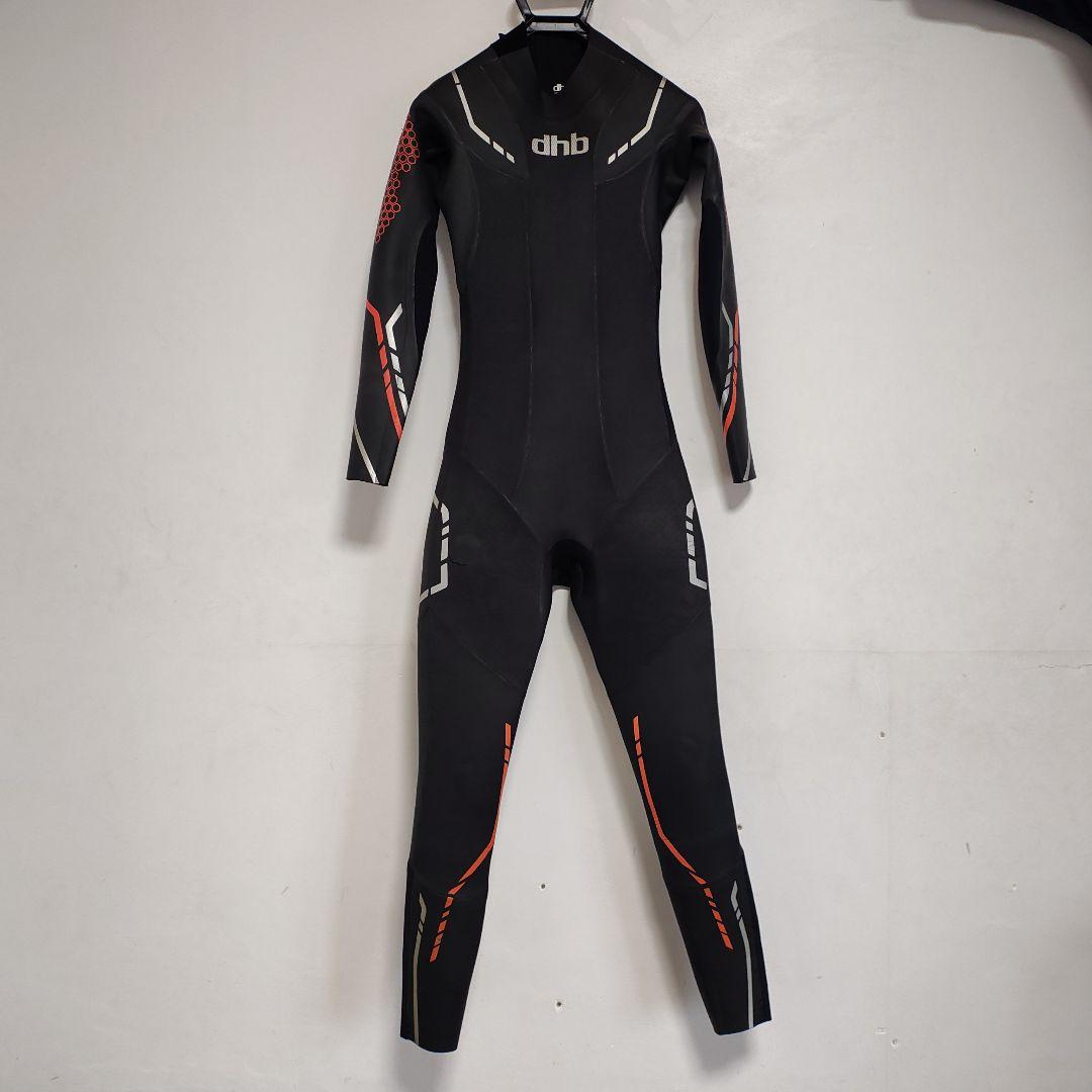 dhb フルスーツ ブラック/オレンジ