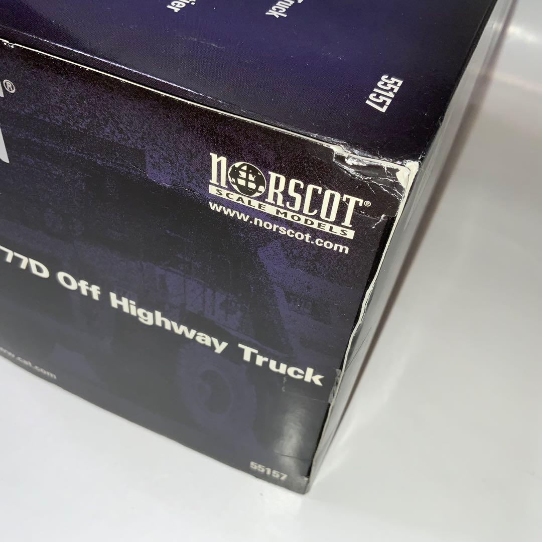 NORSCOT CAT 777D Highway Truck 重機スケールモデル