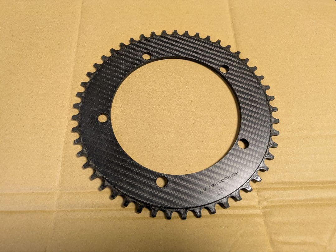 digirit カーボン チェーンリング bcd144 49t