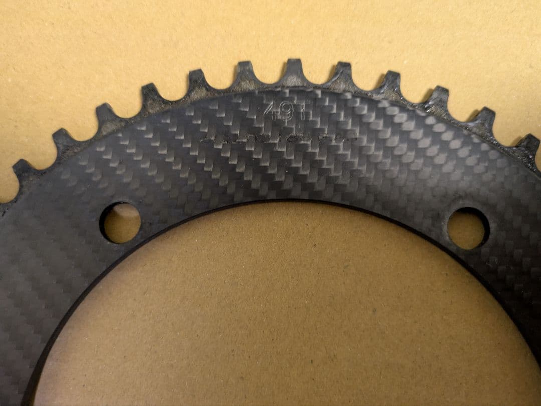 digirit カーボン チェーンリング bcd144 49t