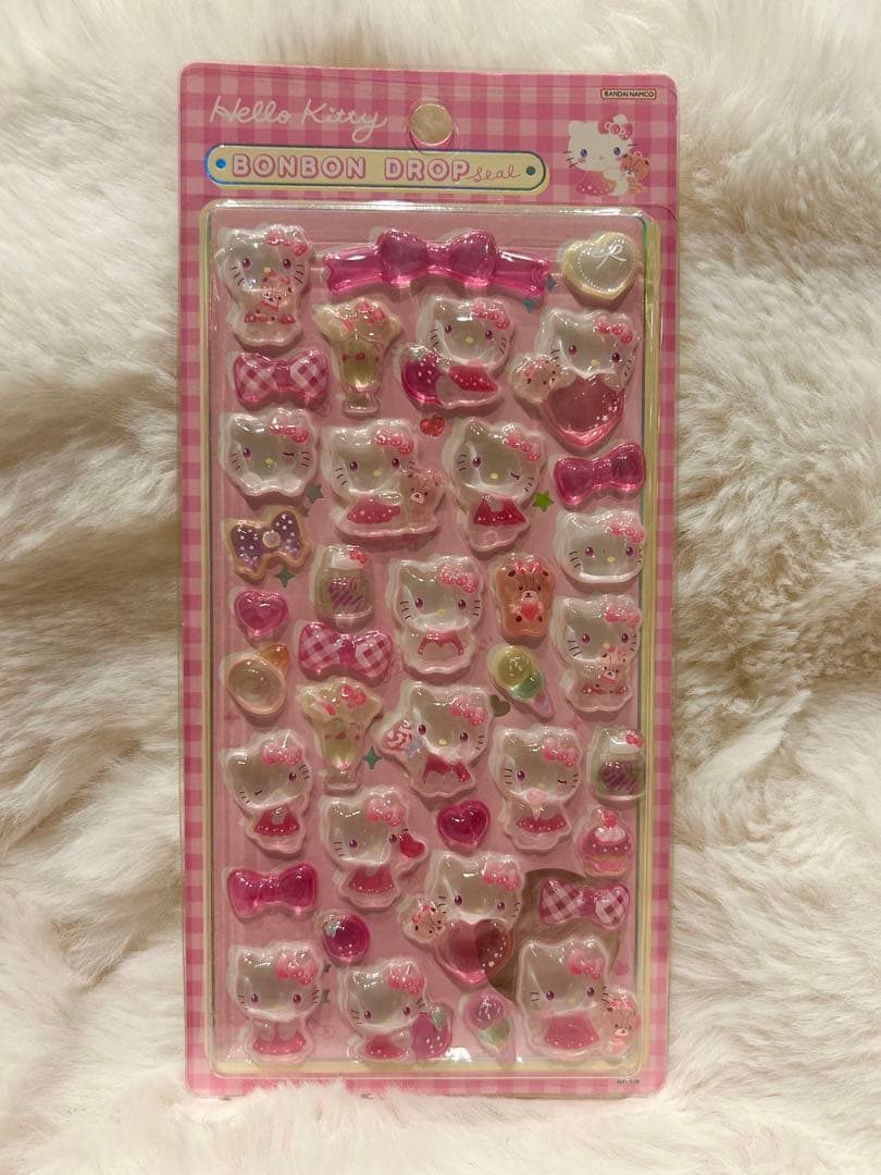 【大幅値下げ！】サンリオ　ボンボンドロップシール8枚セット