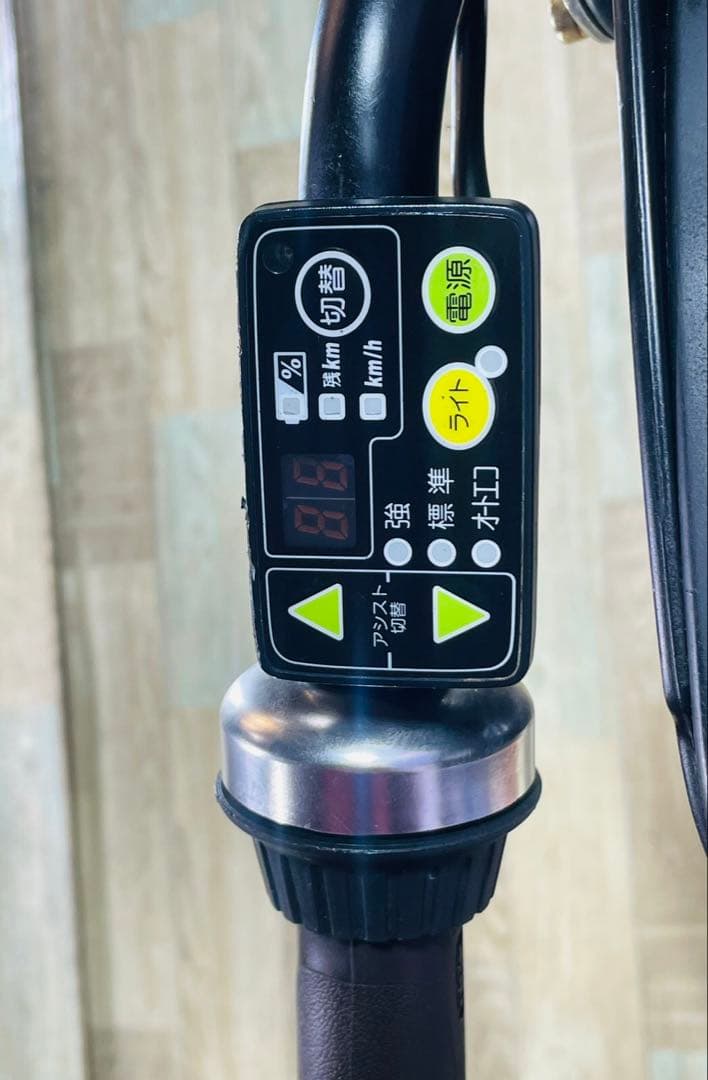 パスキス12AH⭐️人気モデル！ヤマハ子供乗せ電動アシスト自転車Y3281