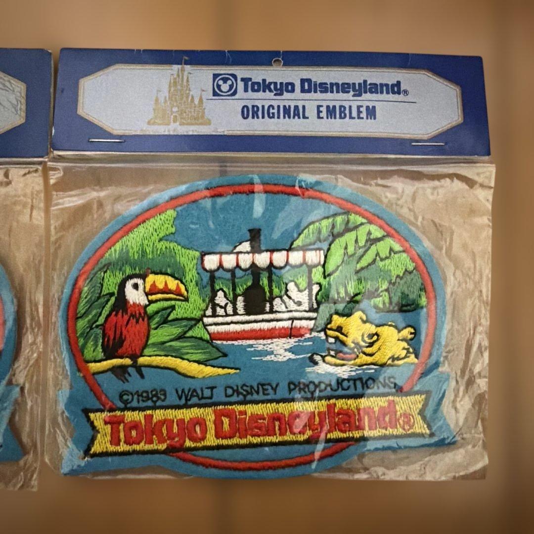東京ディズニーランド　エンブレム　1983年開演