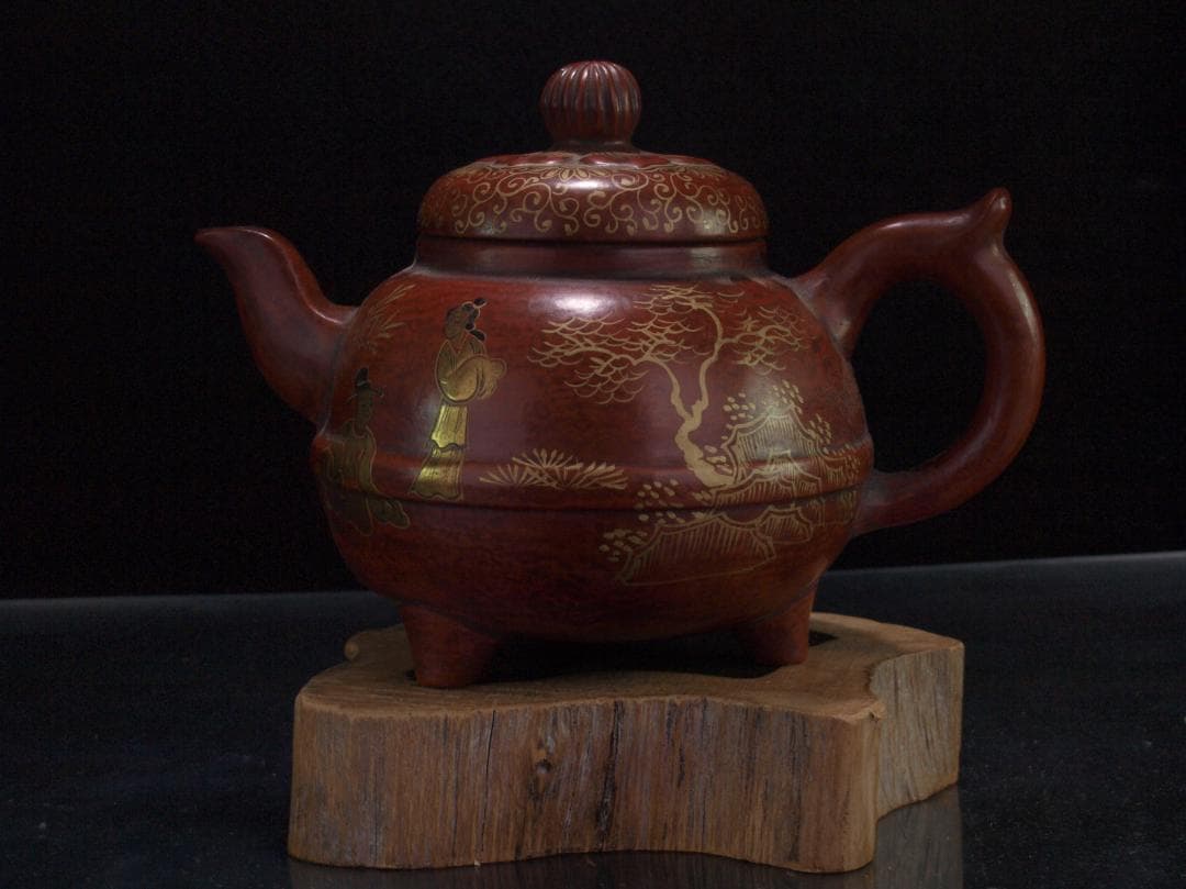 中国の急須　名人作　戦時もの　中古品 古美術古董品 DE484B15-4