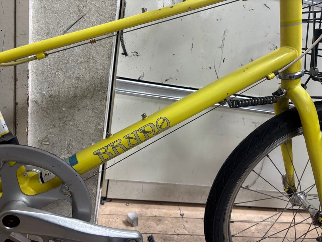 BRUNO ブルーノ　ミニベロ イエロー